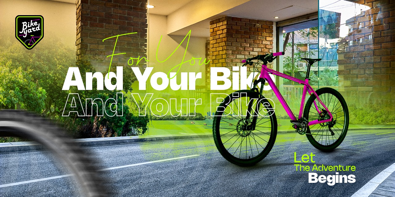 Bike Yard Hero Background